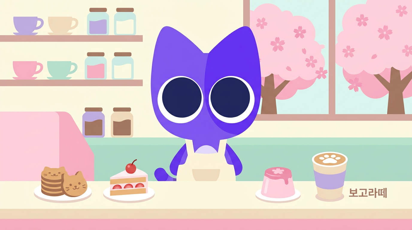 보고 카페 키 아트